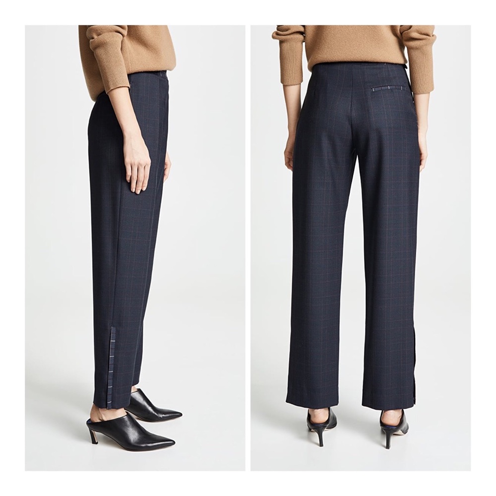 RAG & BONE James Plaid Belted Cropped Ankl… - Picture 5 of 16